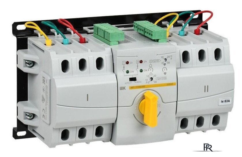 Устройство автоматического ввода резерва IEK АВР-1 Standard 63А MAT10-063 - Изображение №1 — Интернет-магазин ПроЗаказ