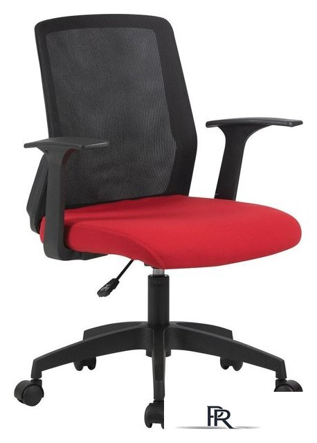 Офисное кресло CACTUS CS-MC222-BKRD (черный/темно-красный) - Изображение №1 — Интернет-магазин ПроЗаказ