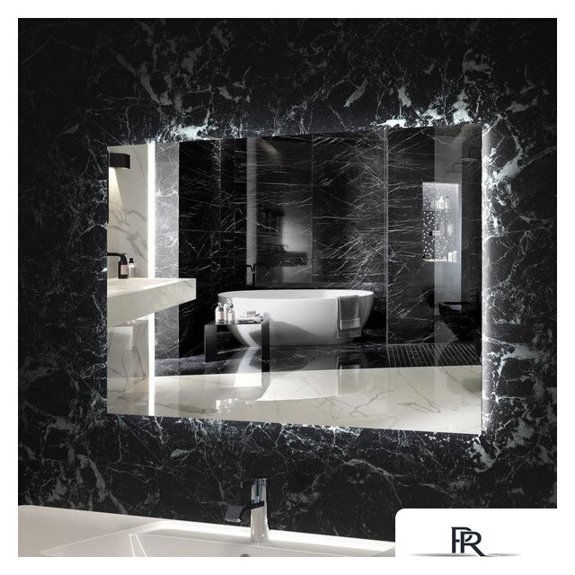  Пекам Зеркало Greta Fly 100x60 GretaFly-100x60sp (с подсветкой, сенсором на прикосновение и подогревом) - Изображение №5 — Интернет-магазин ПроЗаказ