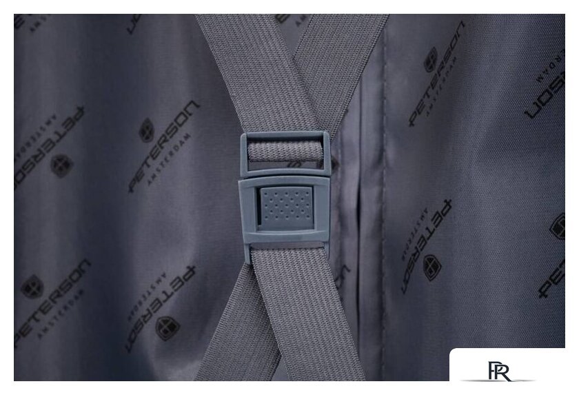 Чемодан-спиннер Peterson PTN 5806-W-XS (серый) - Изображение №3 — Интернет-магазин ПроЗаказ