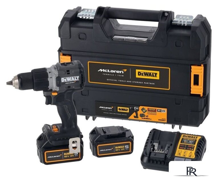 Ударная дрель-шуруповерт DeWalt DCD85MP2T (с 2-мя АКБ, кейс) - Изображение №1 — Интернет-магазин ПроЗаказ