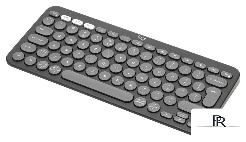Клавиатура Logitech Pebble Keys 2 K380s 920-011851 (графитовый) - Изображение №5 — Интернет-магазин ПроЗаказ
