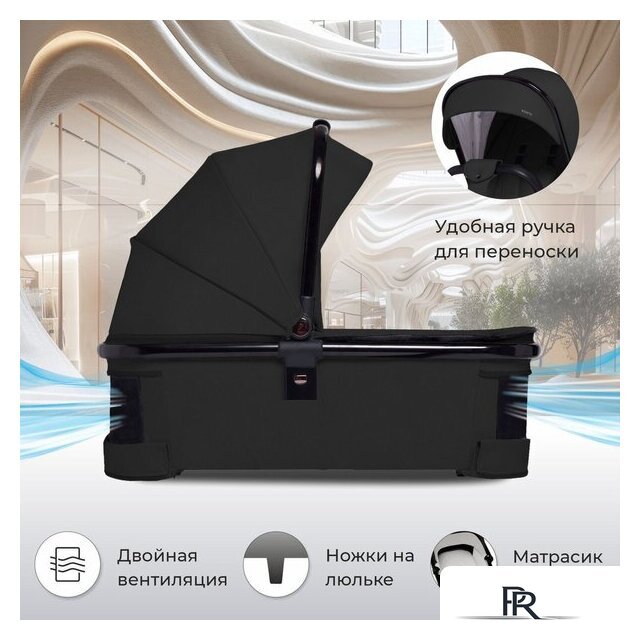 Универсальная коляска Sweet Baby Vento 2в1 (черный) - Изображение №5 — Интернет-магазин ПроЗаказ