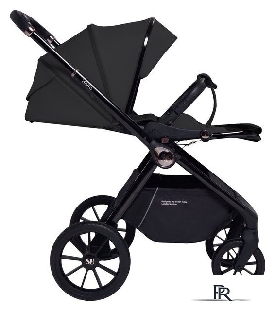 Универсальная коляска Sweet Baby Vento 2в1 (черный) - Изображение №15 — Интернет-магазин ПроЗаказ