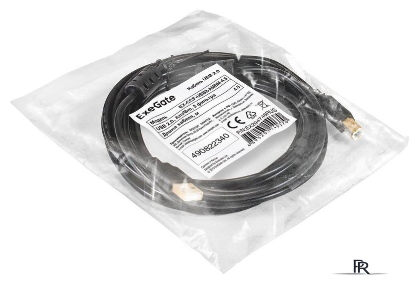 Кабель ExeGate EX-CCF-USB2-AMBM-4.5 - Изображение №2 — Интернет-магазин ПроЗаказ