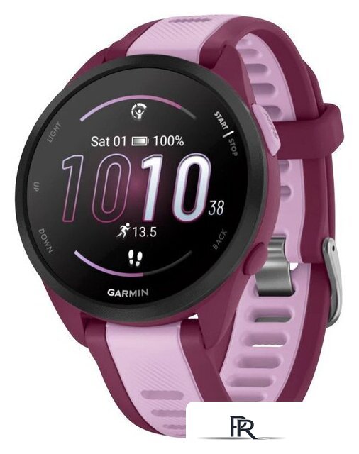 Умные часы Garmin Forerunner 165 Music (ягода/сирень) - Изображение №1 — Интернет-магазин ПроЗаказ