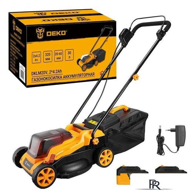 Газонокосилка Deko DKLM20V 083-2019 (с 2-мя АКБ) - Изображение №1 — Интернет-магазин ПроЗаказ
