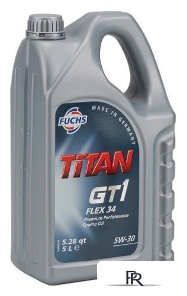 Моторное масло Fuchs Titan GT1 Pro FLEX 34 5W-30 5л - Изображение №1 — Интернет-магазин ПроЗаказ