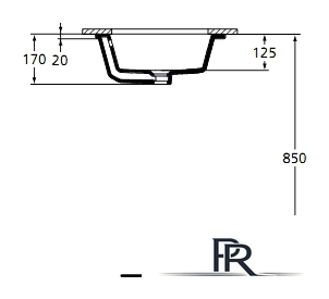 Умывальник Ideal Standard Strada K077901 59.5x44 - Изображение №5 — Интернет-магазин ПроЗаказ