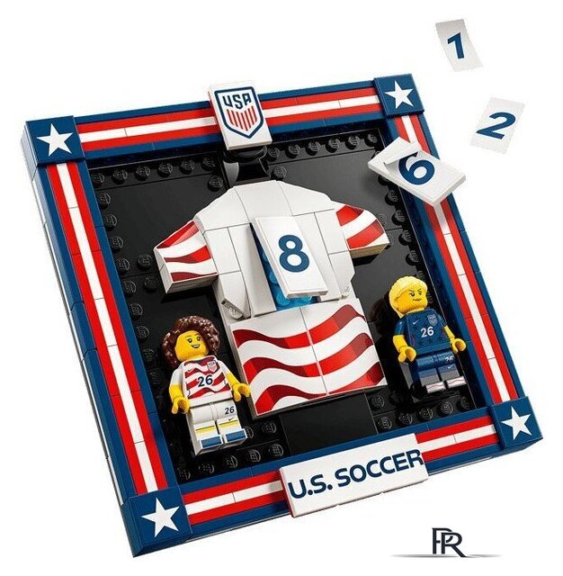 Конструктор LEGO Editions 43033 Футбольная форма национальной сборной США 2026 - Изображение №7 — Интернет-магазин ПроЗаказ