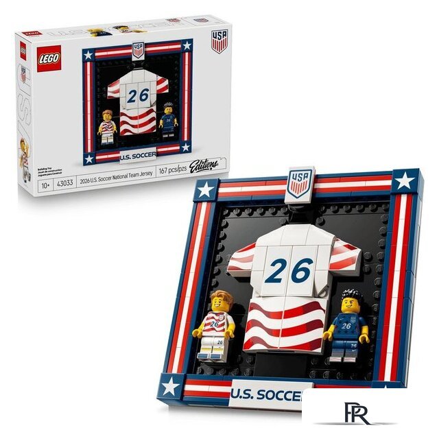 Конструктор LEGO Editions 43033 Футбольная форма национальной сборной США 2026 - Изображение №1 — Интернет-магазин ПроЗаказ