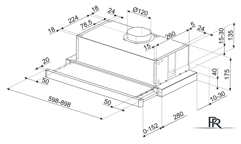 Кухонная вытяжка Smeg KSET61E2 - Изображение №3 — Интернет-магазин ПроЗаказ