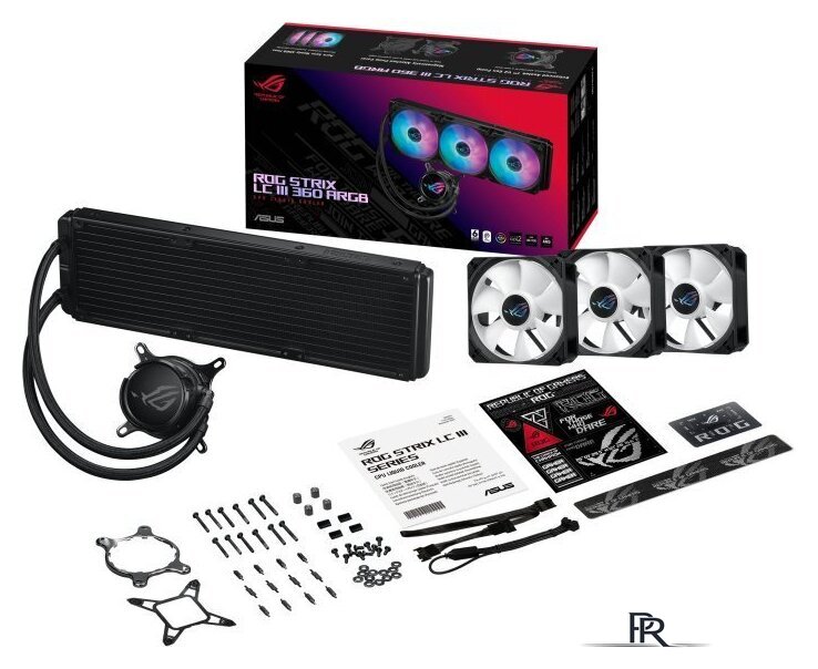 Система жидкостного охлаждения для процессора ASUS ROG Strix LC III 360 ARGB - Изображение №2 — Интернет-магазин ПроЗаказ