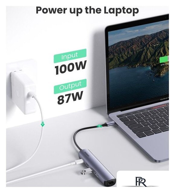 USB-хаб Ugreen CM418 10919 - Изображение №5 — Интернет-магазин ПроЗаказ