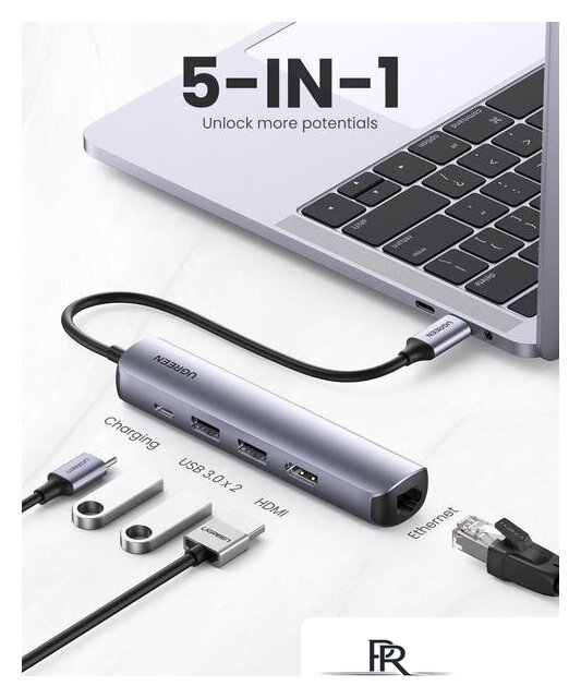 USB-хаб Ugreen CM418 10919 - Изображение №2 — Интернет-магазин ПроЗаказ