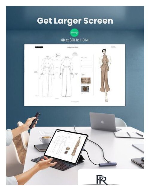 USB-хаб Ugreen CM418 10919 - Изображение №4 — Интернет-магазин ПроЗаказ