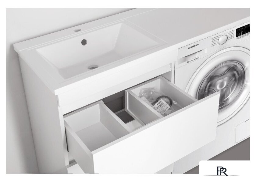  Style Line Тумба под умывальник Оптима 40 2 ящика Plus (напольная) - Изображение №5 — Интернет-магазин ПроЗаказ