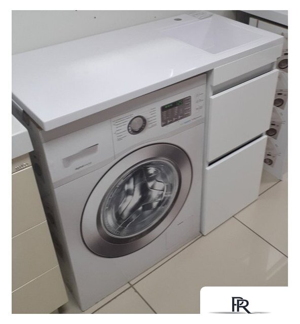  Style Line Тумба под умывальник Оптима 40 2 ящика Plus (напольная) - Изображение №7 — Интернет-магазин ПроЗаказ