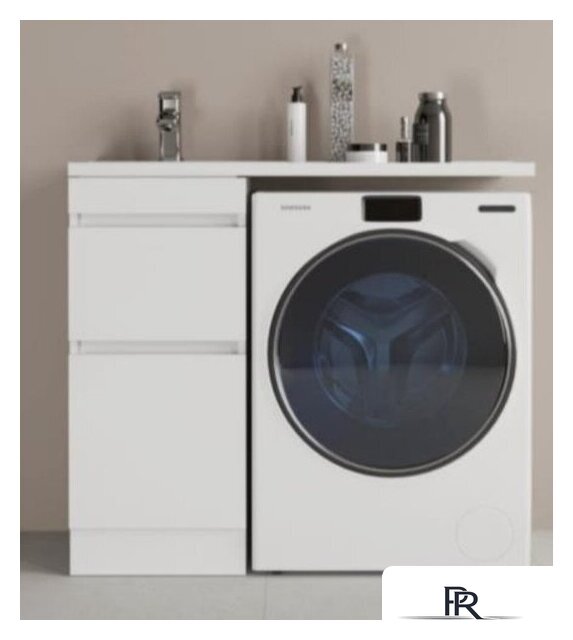  Style Line Тумба под умывальник Оптима 40 2 ящика Plus (напольная) - Изображение №10 — Интернет-магазин ПроЗаказ