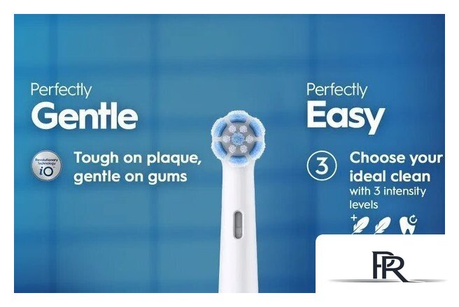 Электрическая зубная щетка Oral-B iO2 Electric Toothbrush with Travel Case (Night Black) - Изображение №4 — Интернет-магазин ПроЗаказ