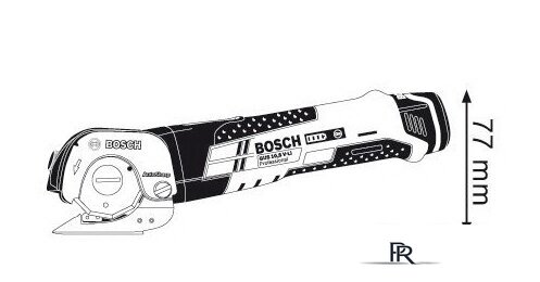 Листовые электрические ножницы Bosch GUS 12V-300 Professional (без аккумулятора) - Изображение №5 — Интернет-магазин ПроЗаказ