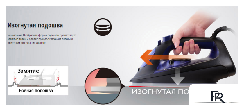 Утюг Panasonic NI-U600CATW - Изображение №8 — Интернет-магазин ПроЗаказ