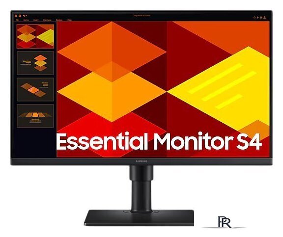 Монитор Samsung Essential S4 LS24D406GAUXEN - Изображение №1 — Интернет-магазин ПроЗаказ