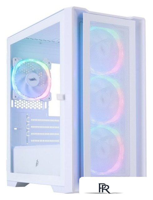Корпус 1stPlayer TRILOBITE T4 ARGB (белый) - Изображение №1 — Интернет-магазин ПроЗаказ