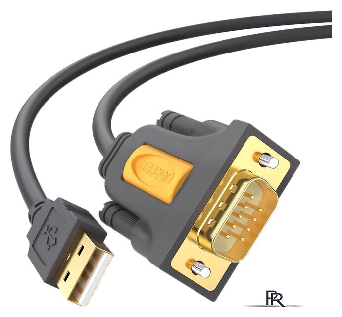 Кабель Ugreen CR104 20222 USB-А 2.0 - DB9 RS-232 (2 м) - Изображение №1 — Интернет-магазин ПроЗаказ