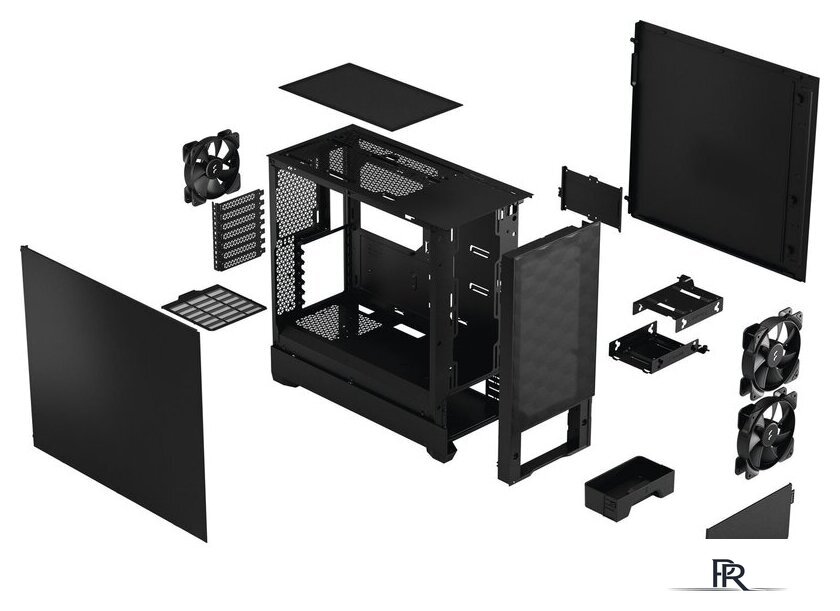 Корпус Fractal Design Pop Air Black Solid FD-C-POA1A-01 - Изображение №2 — Интернет-магазин ПроЗаказ