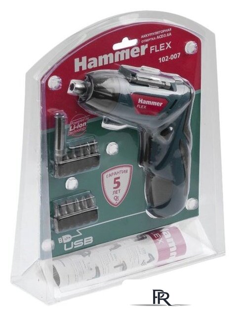 Электроотвертка Hammer ACD 3.6A (с АКБ) - Изображение №12 — Интернет-магазин ПроЗаказ