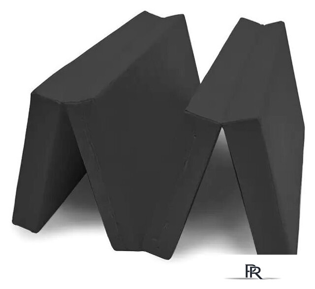 Cпортивный мат КМС №5 складной 200x100x10 (черный) - Изображение №1 — Интернет-магазин ПроЗаказ