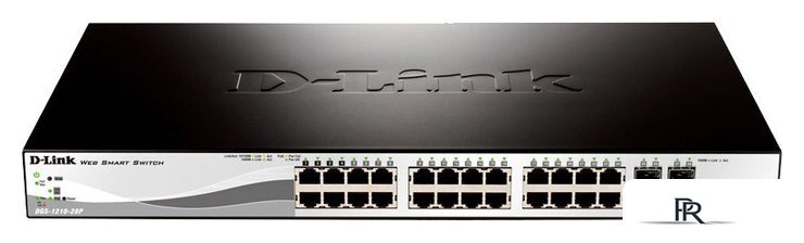 Настраиваемый коммутатор D-Link DGS-1210-28P - Изображение №1 — Интернет-магазин ПроЗаказ