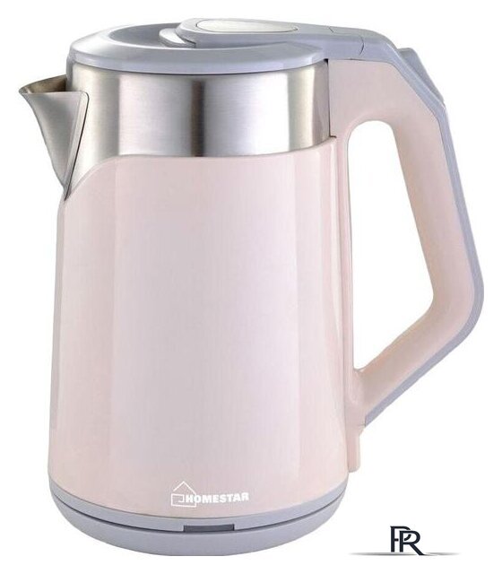 Электрический чайник HomeStar HS-1019 (стальной/розовый) - Изображение №1 — Интернет-магазин ПроЗаказ