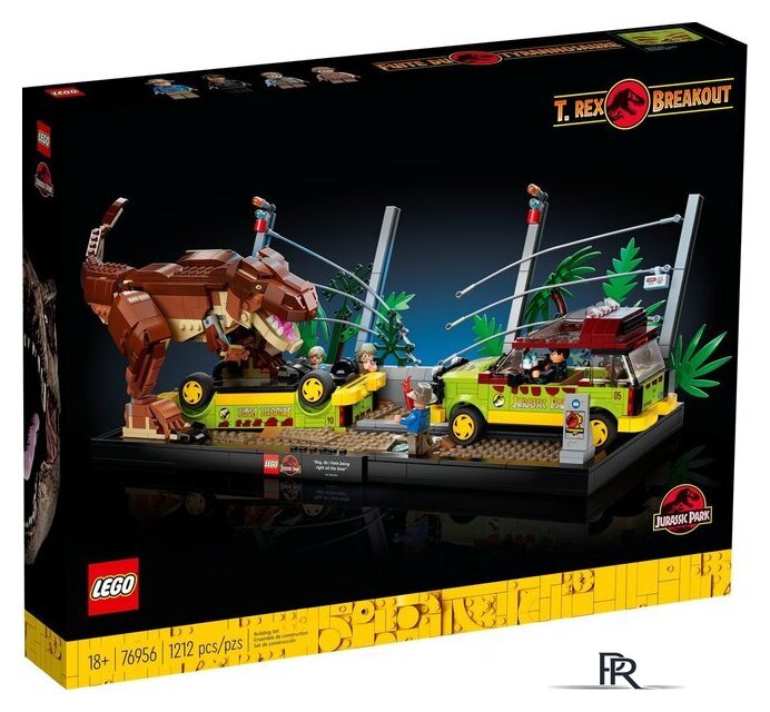 Конструктор LEGO Jurassic World 76956 Побег Ти-Рекса - Изображение №1 — Интернет-магазин ПроЗаказ