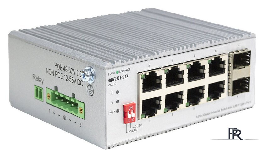 Неуправляемый коммутатор Origo OI2210/A1A - Изображение №1 — Интернет-магазин ПроЗаказ