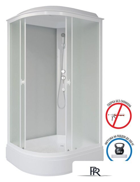 Душевая кабина Niagara Promo P100/80/26R/MT 100x80x215 - Изображение №4 — Интернет-магазин ПроЗаказ