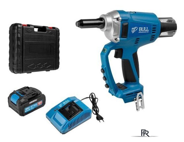 Заклепочник Bull CRG 1018 (с 1-им АКБ, кейс) - Изображение №1 — Интернет-магазин ПроЗаказ