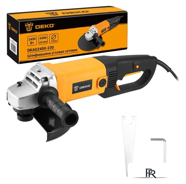 Угловая шлифмашина Deko DKAG2450-230 - Изображение №1 — Интернет-магазин ПроЗаказ