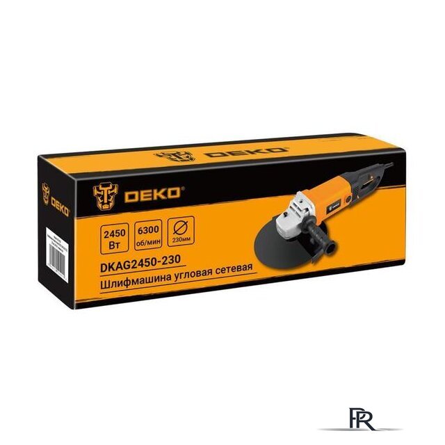 Угловая шлифмашина Deko DKAG2450-230 - Изображение №4 — Интернет-магазин ПроЗаказ
