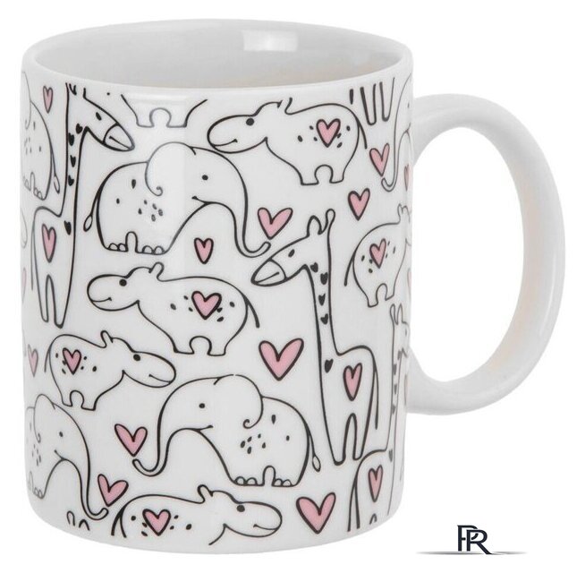 Кружка Perfecto Linea Lovely Animals-1 30-063611 - Изображение №2 — Интернет-магазин ПроЗаказ