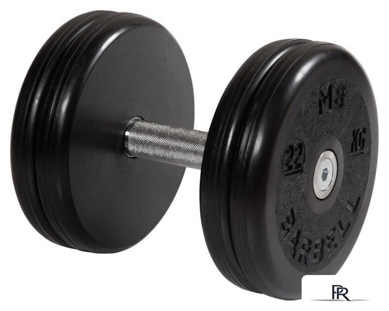 Гантель MB Barbell Классик 22 кг (вращающаяся ручка) - Изображение №1 — Интернет-магазин ПроЗаказ