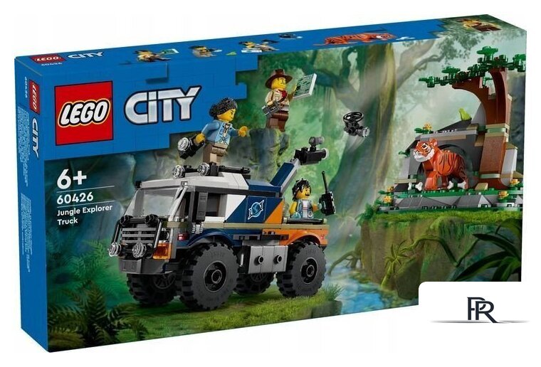 Конструктор LEGO City 60426 Исследование джунглей: Внедорожный грузовик - Изображение №1 — Интернет-магазин ПроЗаказ