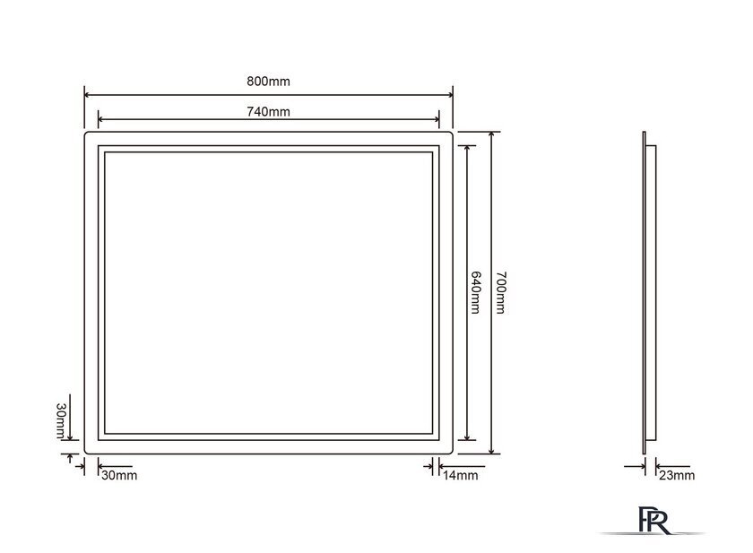  Roxen Зеркало Pure 510175-80 80х70 - Изображение №10 — Интернет-магазин ПроЗаказ