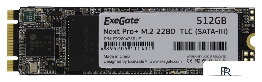 SSD ExeGate Next Pro+ 512GB EX280473RUS - Изображение №1 — Интернет-магазин ПроЗаказ