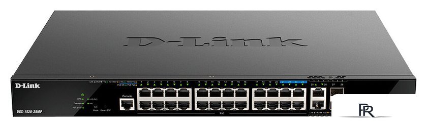 Управляемый коммутатор 3-го уровня D-Link DGS-1520-28MP/A1A - Изображение №1 — Интернет-магазин ПроЗаказ