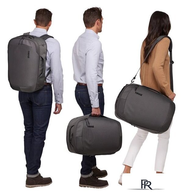 Дорожный рюкзак Thule Subterra 2 Convertible Carry On 40L 3205059 (vetiver gray) - Изображение №4 — Интернет-магазин ПроЗаказ
