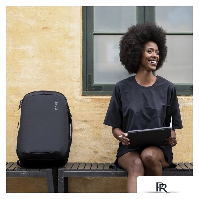 Дорожный рюкзак Thule Subterra 2 Convertible Carry On 40L 3205059 (vetiver gray) - Изображение №5 — Интернет-магазин ПроЗаказ