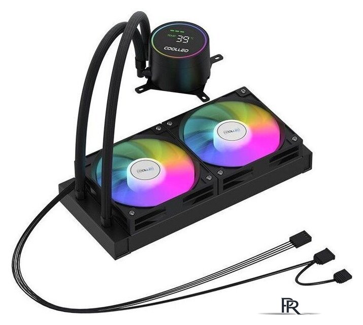 Система жидкостного охлаждения для процессора Coolleo Ice Fairy Dig 240 Lite (черный) - Изображение №3 — Интернет-магазин ПроЗаказ
