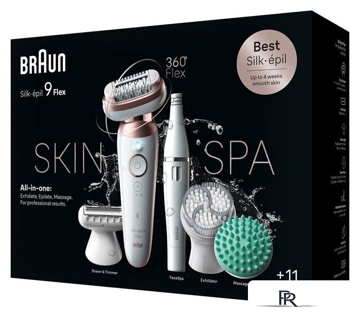 Эпилятор Braun Silk·epil 9 Flex 9-580 3D - Изображение №4 — Интернет-магазин ПроЗаказ